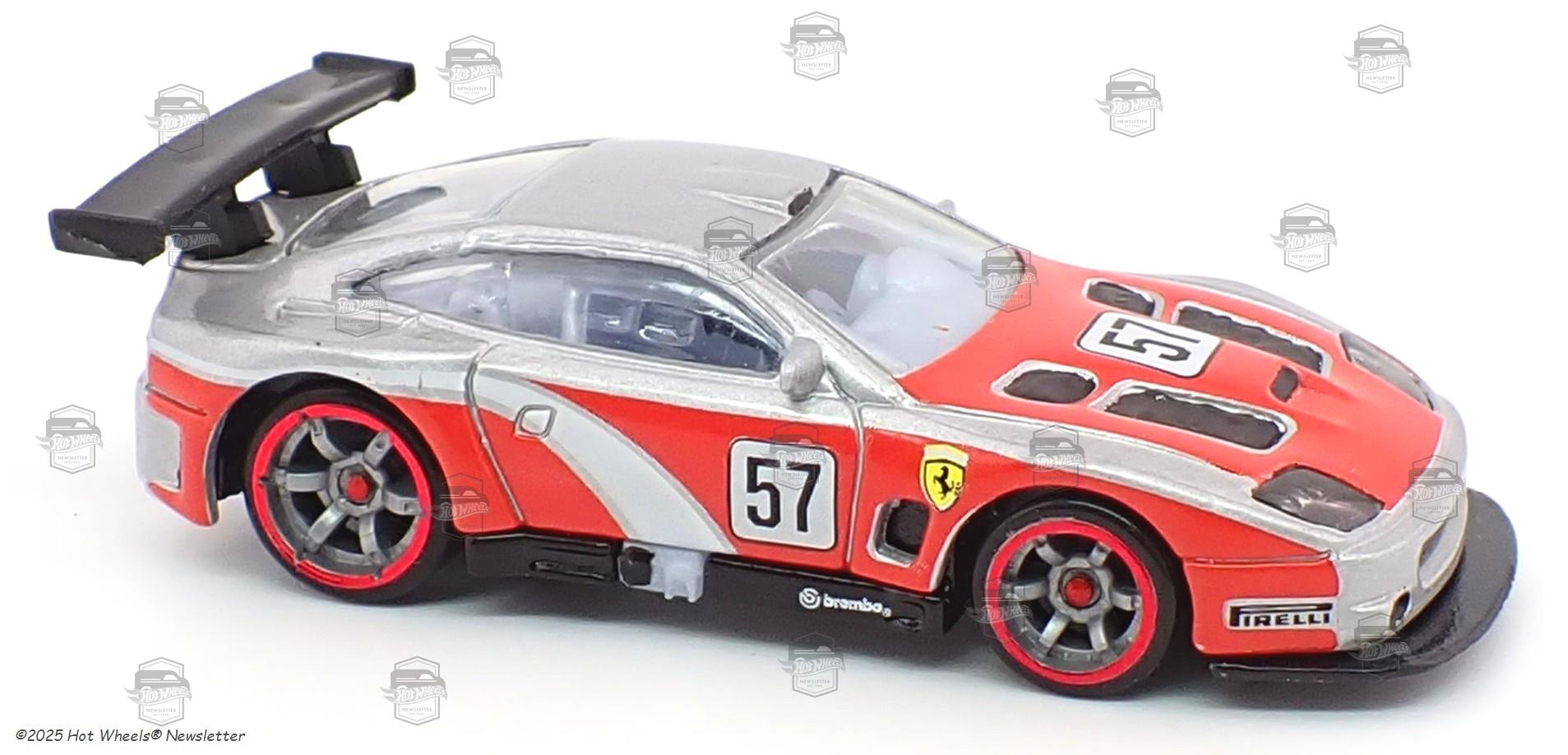 Ferrari 575 GTC — D1: Silver - Ferrari Racer (main view)